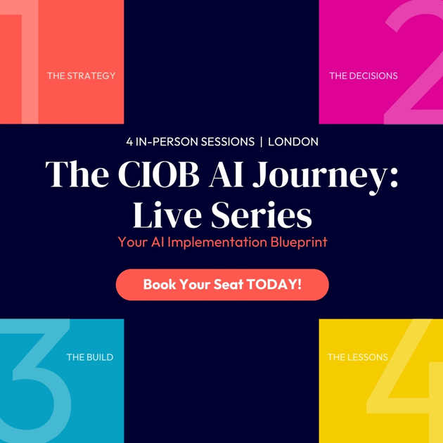 CIOB AI Journey | Live Series