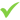 Green tick